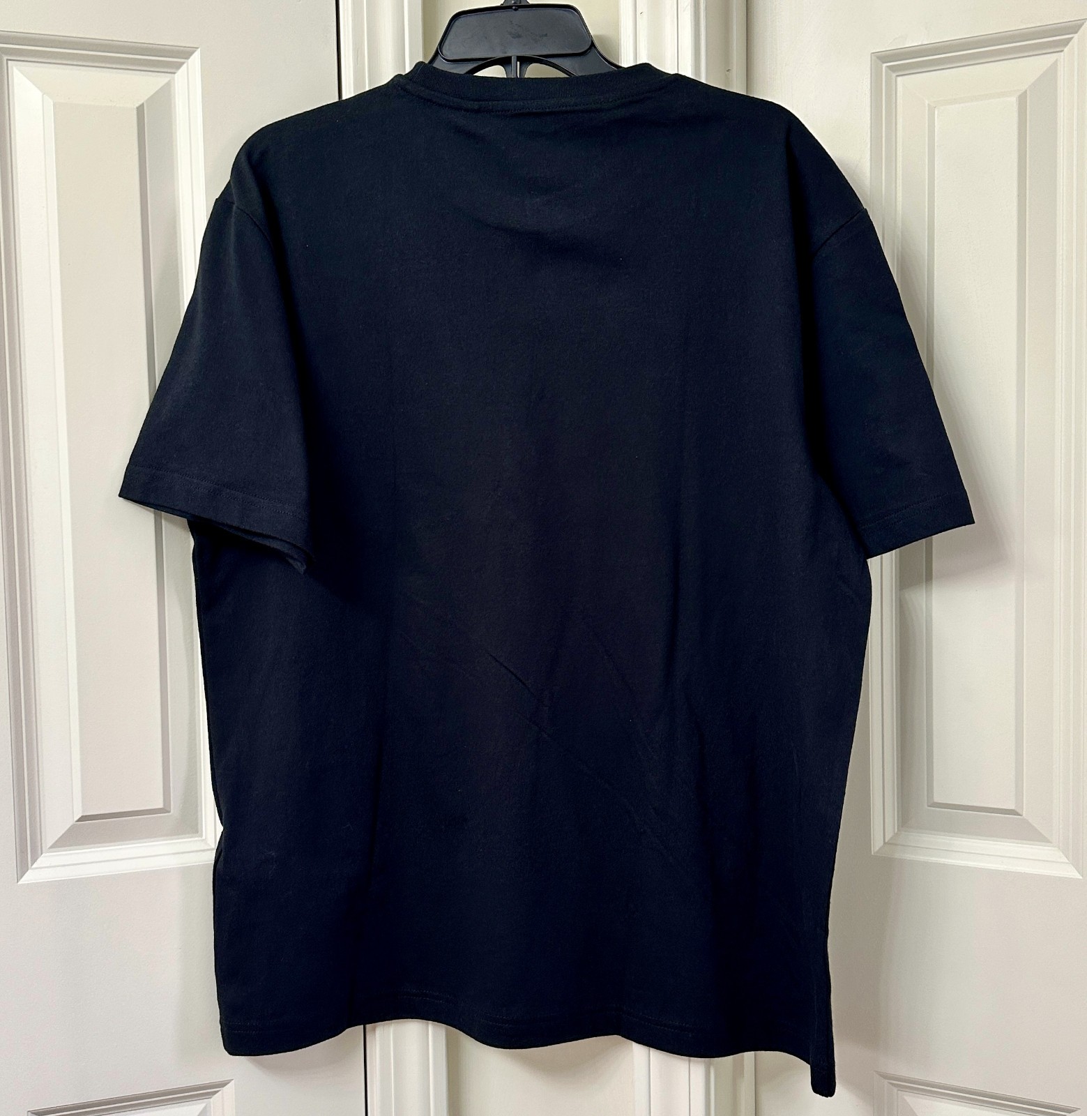 Cat Men’s Short Sleeve Crew Neck Logo Tee, Black