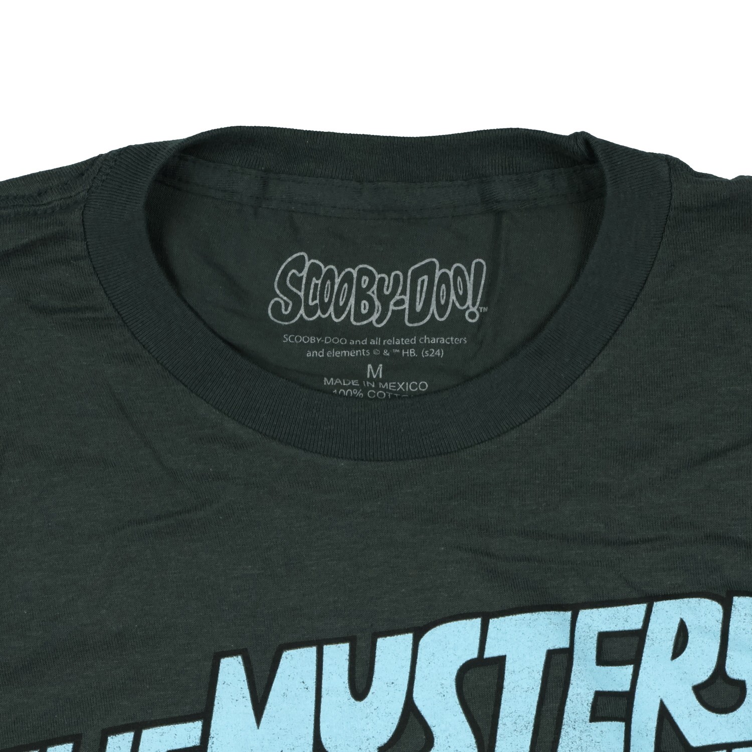 Scooby-Doo T-Shirt Men’s Distressed Mystery Machine Design Tee