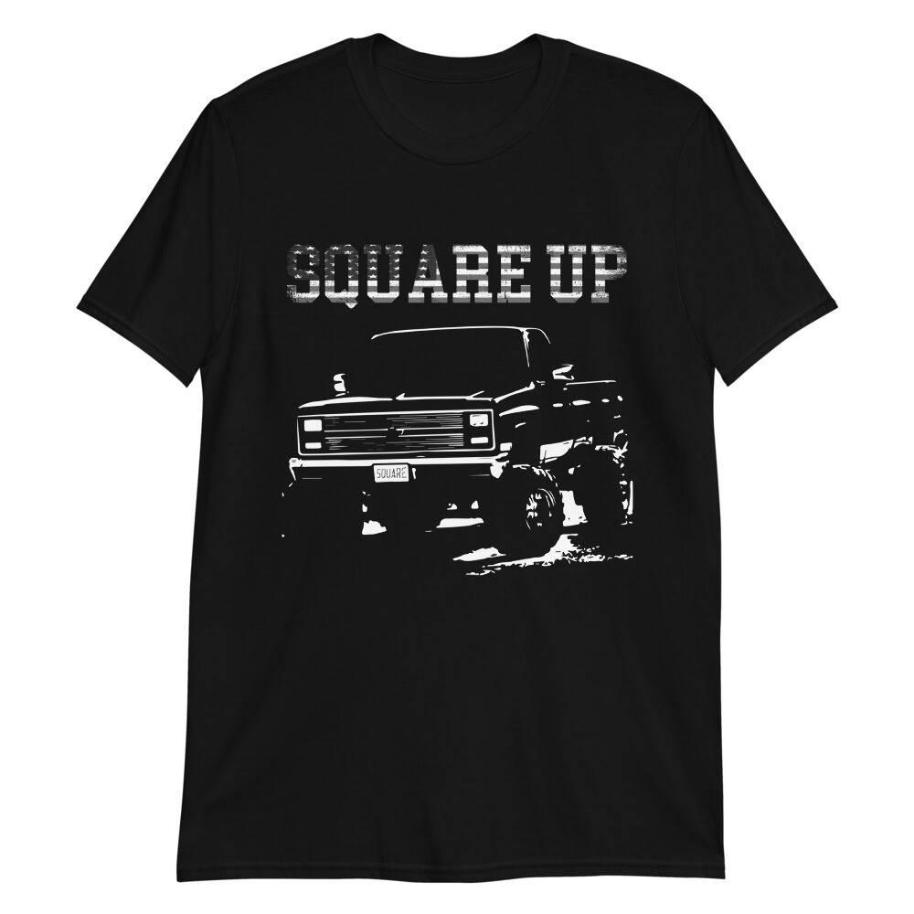 Square Body Chevy Truck USA Squarebody Pickup American Short-Sleeve T-Shirt