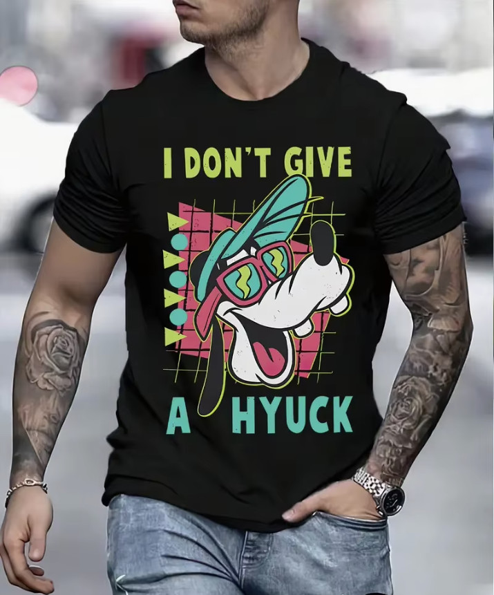 Goofy “I Don’t Give A Hyuck Tshirt Women Men Unisex 2