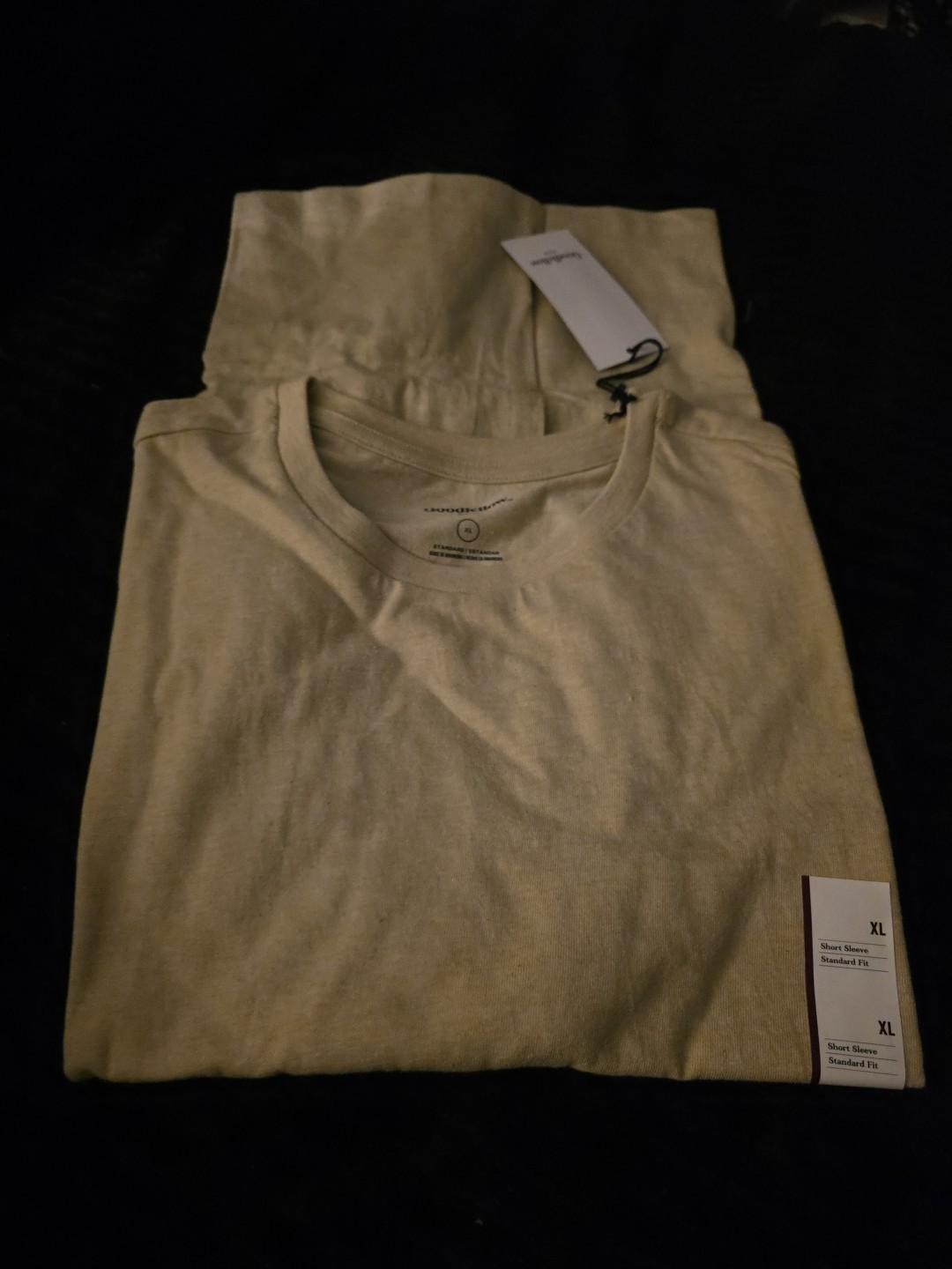 Goodfellow Men’s Tan Teeshirt XL NWT