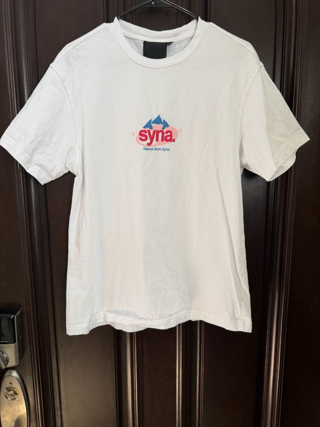 Syna World H2O Evian Logo T-Shirt