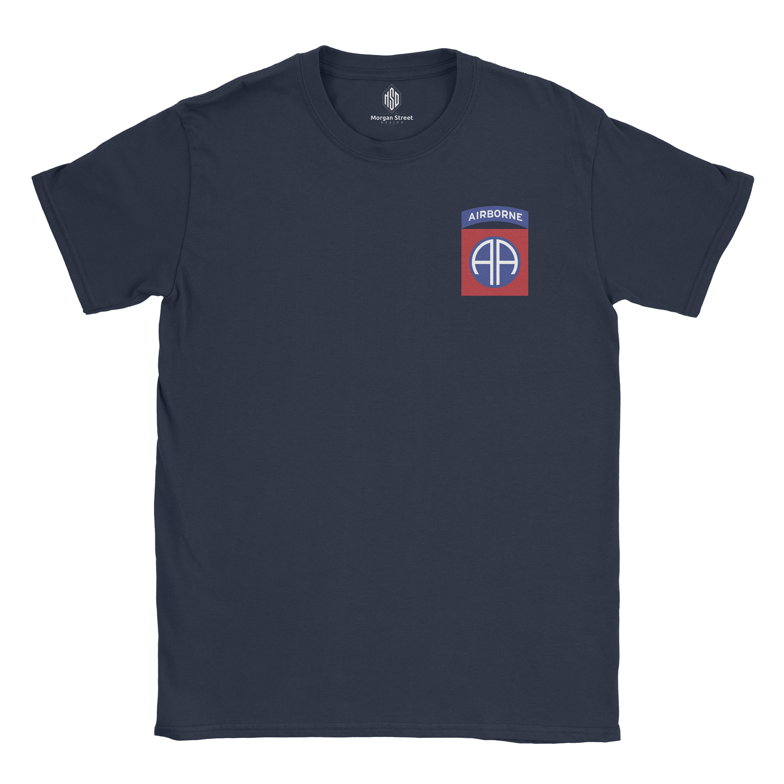 82nd Airborne Army Triblend T-Shirt. Free 3″ decal included.