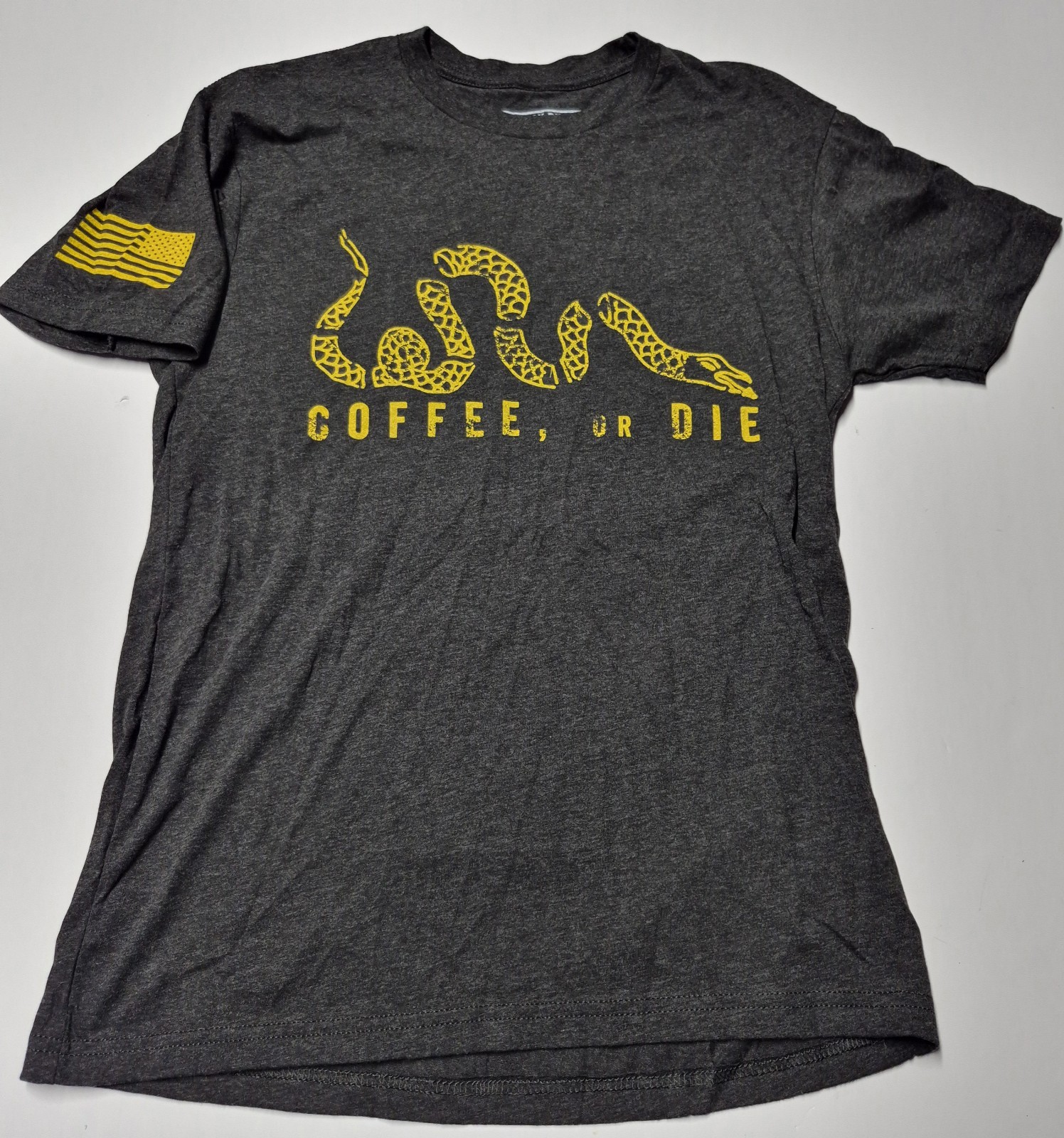 Black Rifle Coffee Company T Shirt Mens Medium Coffee Or Die Vintage Black NWOT