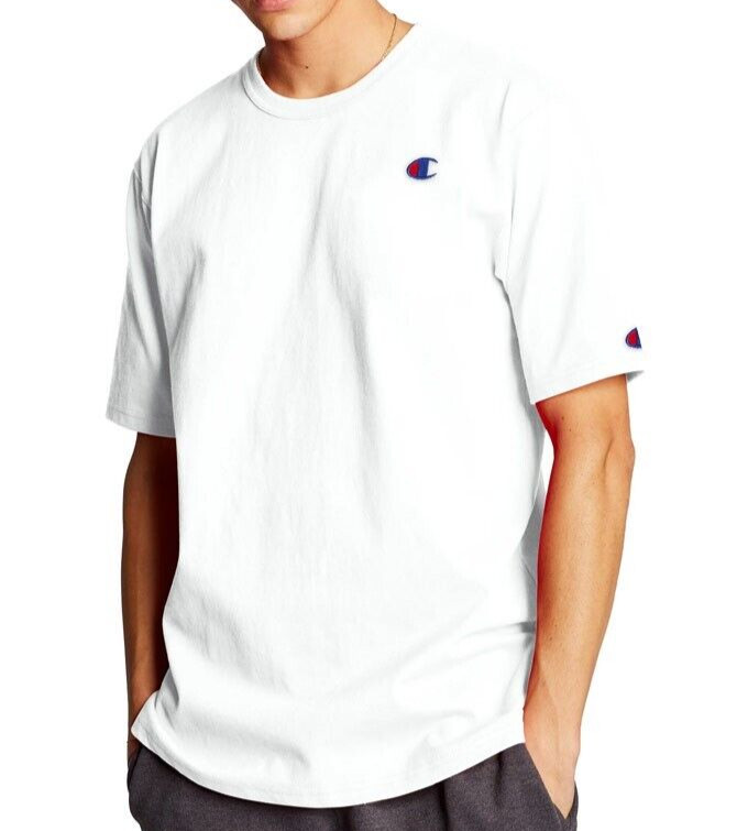 Champion Heritage C Logo White Discounted Short Sleeve Men’s T-Shirt small
