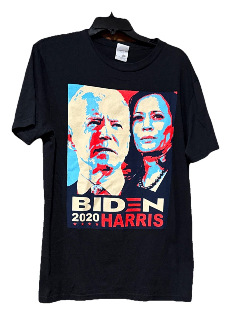 Biden Harris T Shirt Medium Adult Short Sleeve 100% Cotton