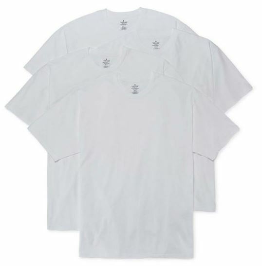 Stafford 4-Pack Men’s Big & Tall 100% Cotton Ultra Soft Crew-Neck T-Shirts(TALL)