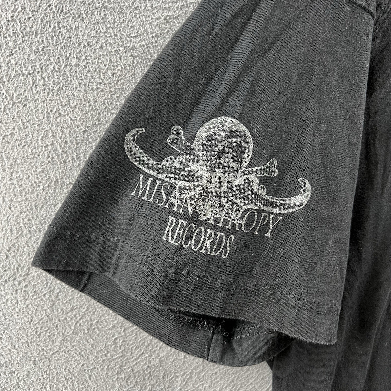 Vintage 1Burzum Shirt Mens XL Black When Night Falls Misanthropy Records RARE OG