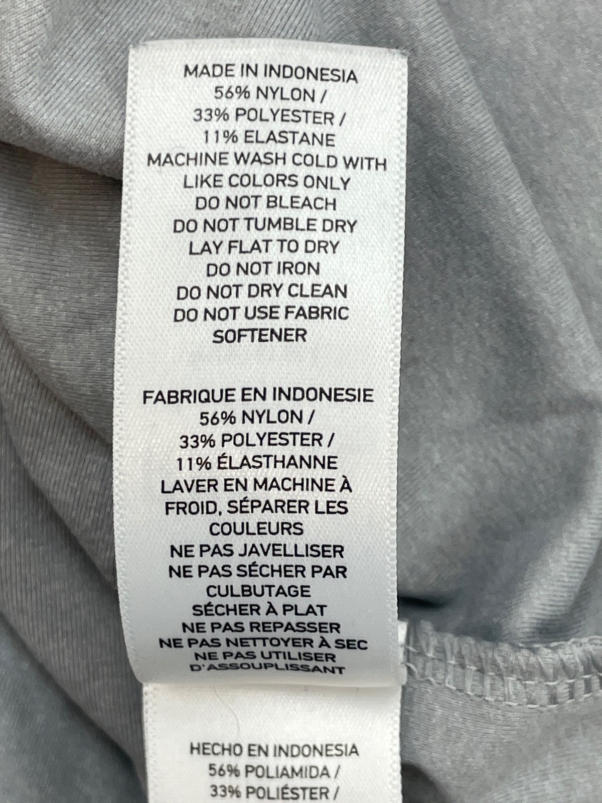 Rhone Shirt Mens Medium Gray Performance Stretch Short Sleeve Crewneck Pullover