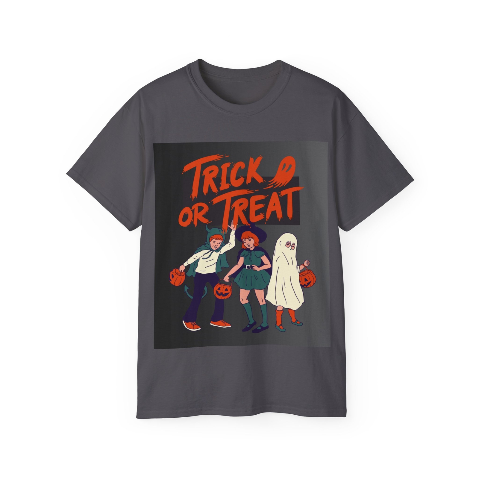 Halloween, Trick or Treat, Gray