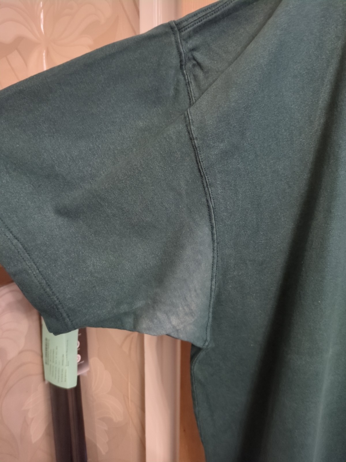 Carhartt Pocket T Shirt Distressed Green Size 2XL Cotton Fade