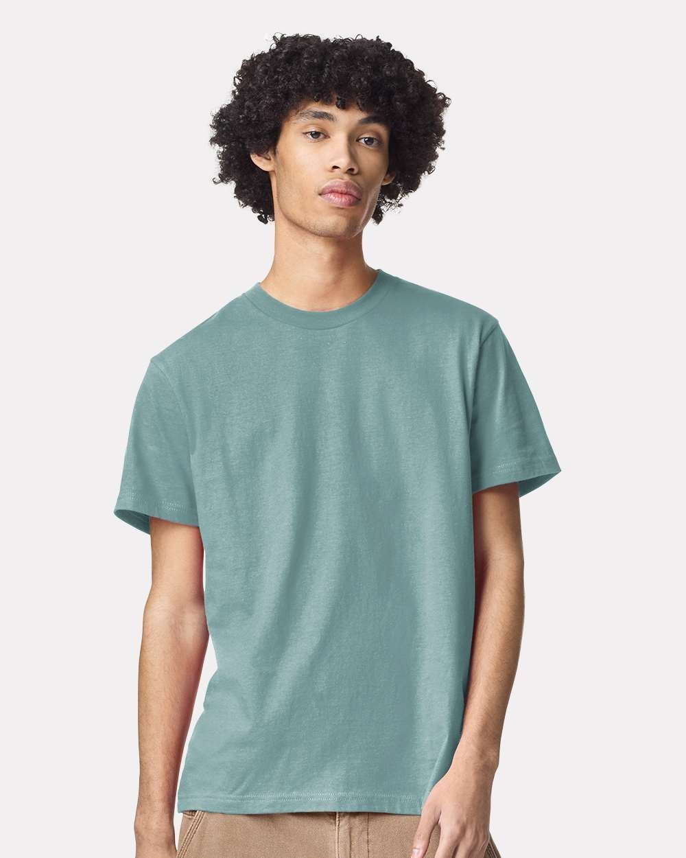 American Apparel 2001 Unisex Fine Jersey Tee Soft Cotton T-Shirt S-4XL