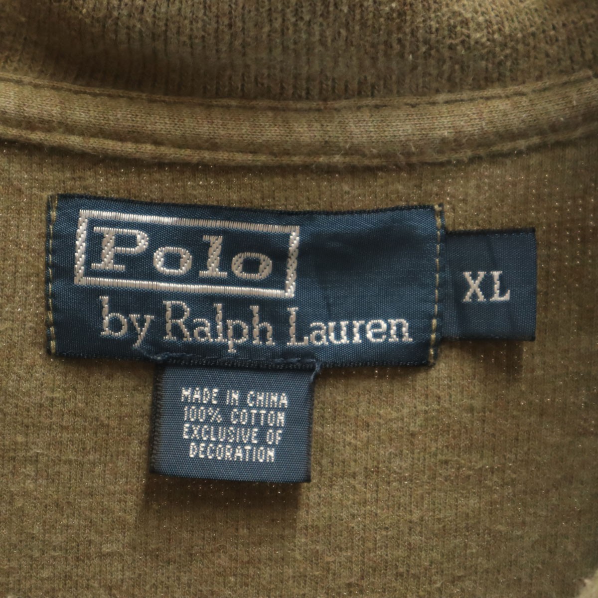 Polo by Ralph Lauren Long sleeve High neck half zip Wear XL pullover Men’s