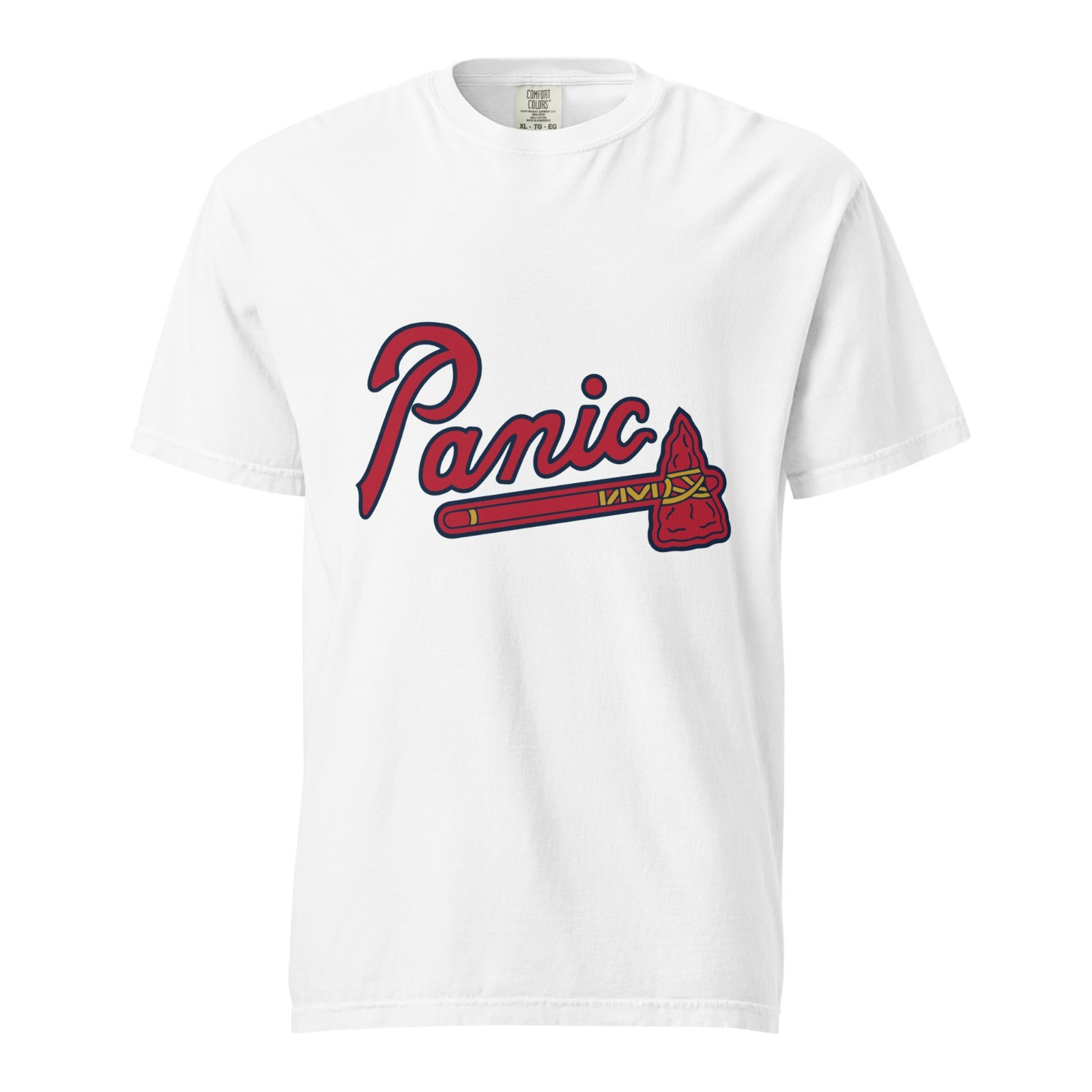 Widespread Panic / Atlanta Braves Classic Logo Comfort Colors Unisex T-Shirt