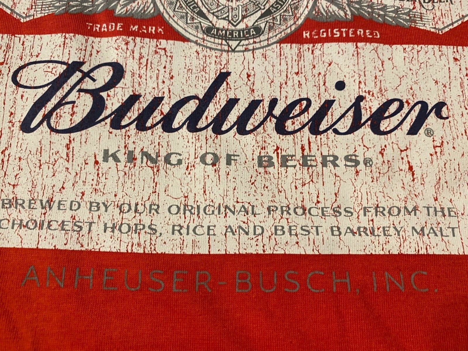 BUDWEISER Beer bottle USA king MEN’S New SLEEVELESS Tank Top muscle T-SHIRT EPIC