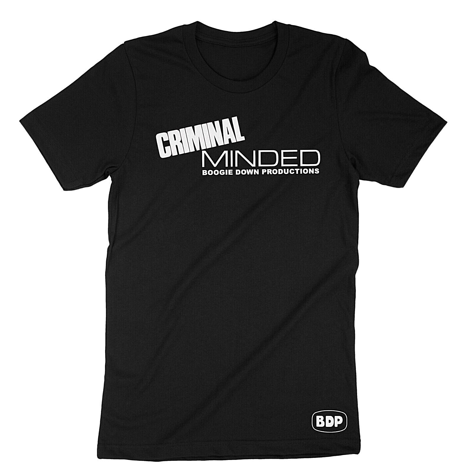 Boogie Down Productions BDP KRS One Criminal Minded Graphic Hip Hop Men’s Tee