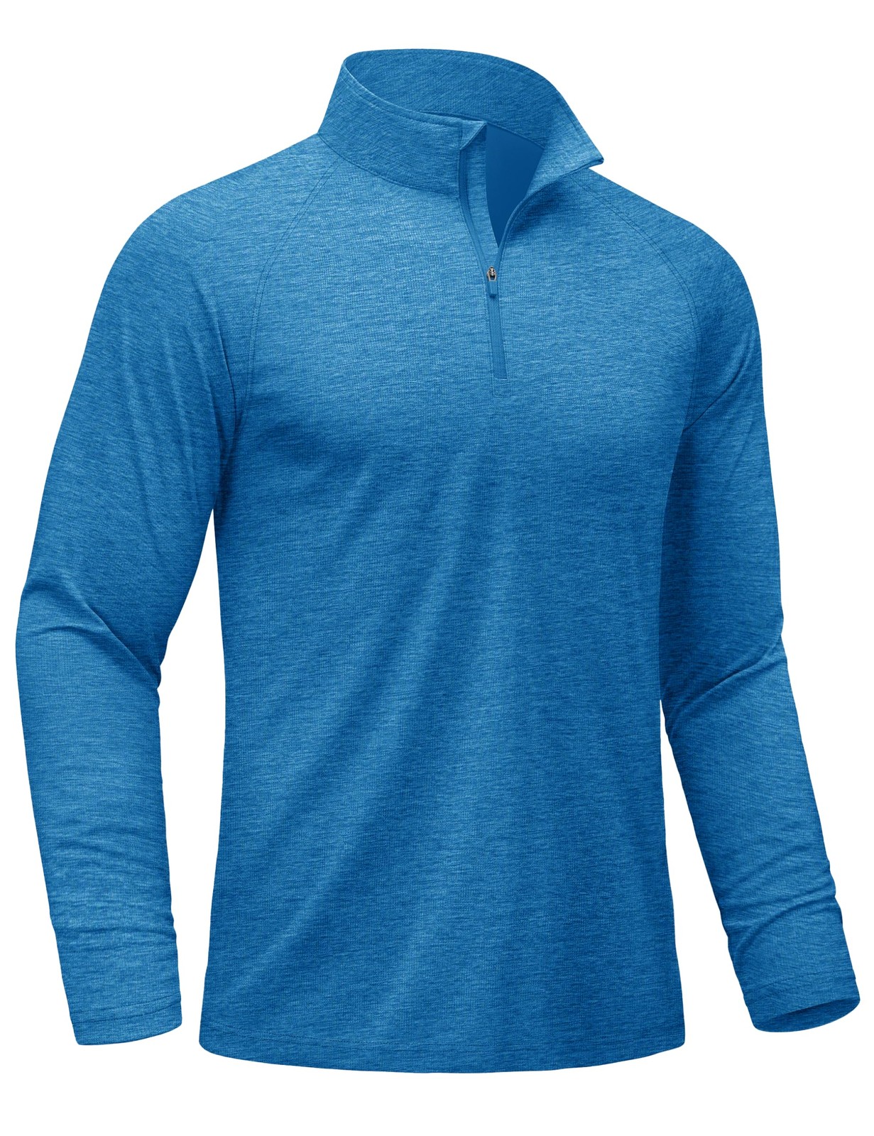 Quarter Zip Pullover Men Long Sleeve Running Shirt Lightweight Athletic Quick…