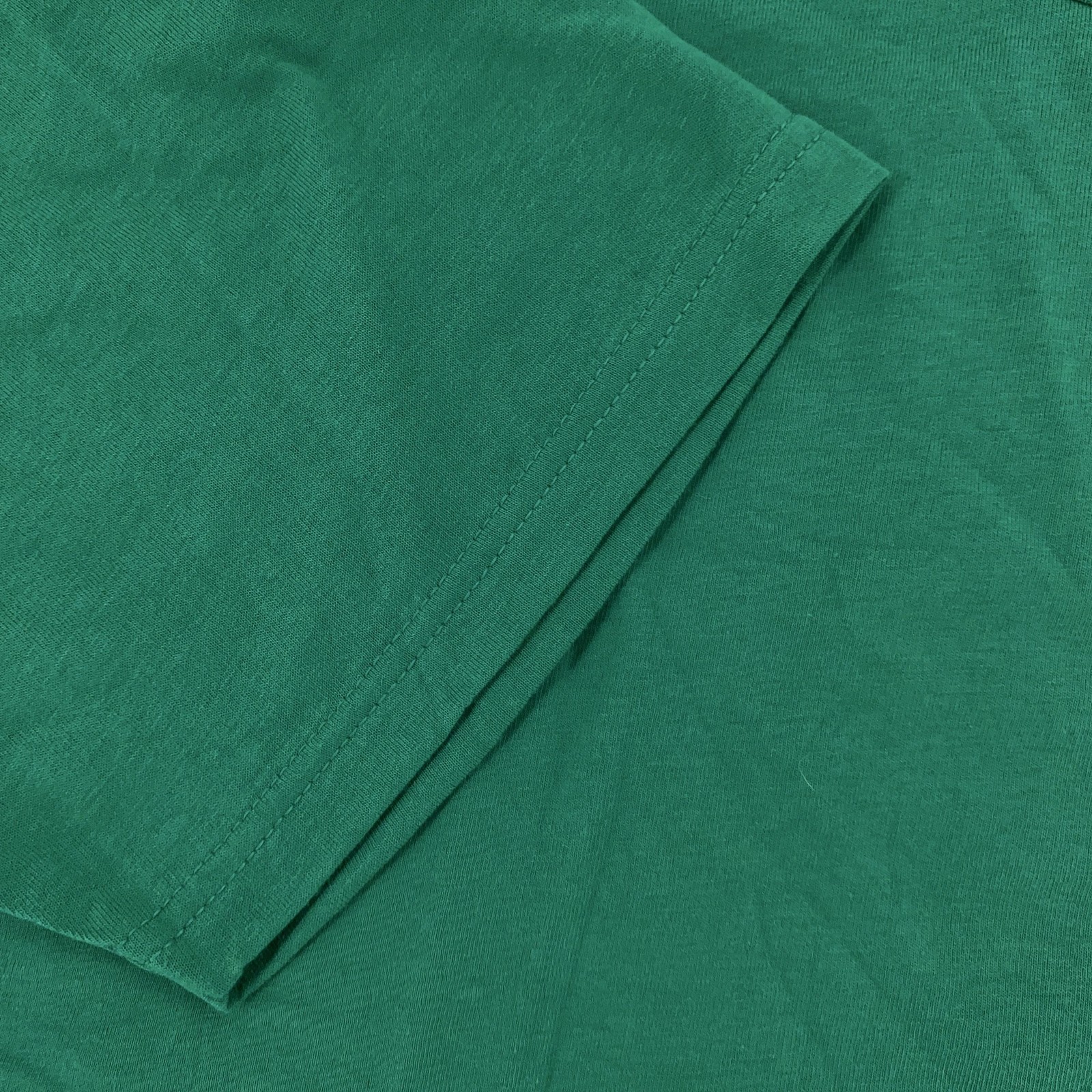 Vintage Fruit of the Loom Blank Green Pocket Shirt XL Crewneck Golden Blend Tee