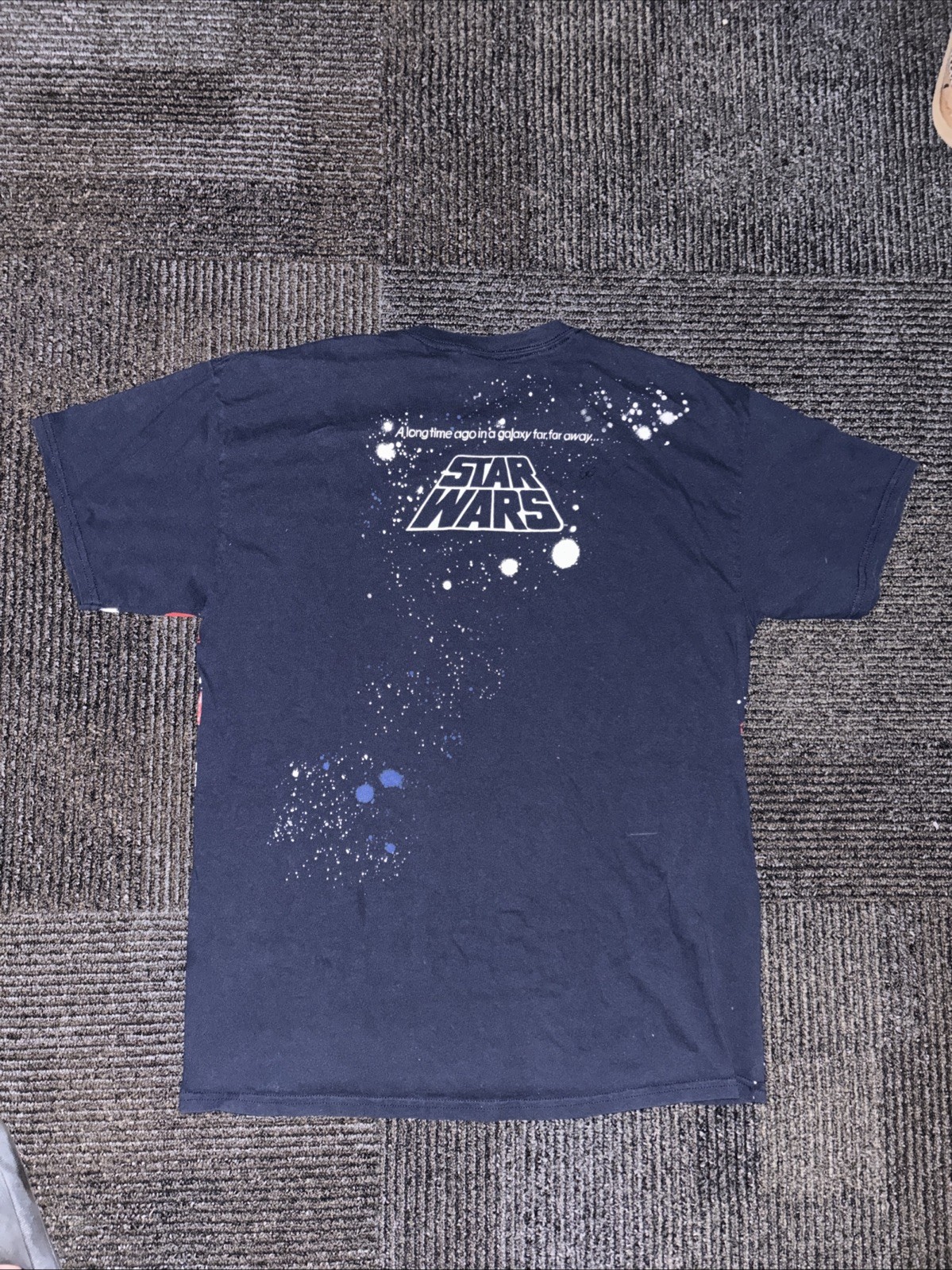 Star Wars War Of Wars Allover Print Tee T-Shirt Tee Yoda Luke Darth Vader R2D2