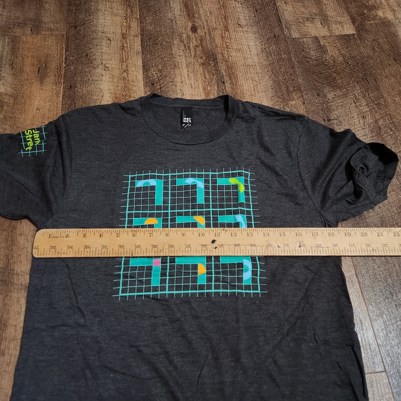 Jane Street Graphic T-Shirt Unisex Small Gray Finance Trading Math Swag Giveaway