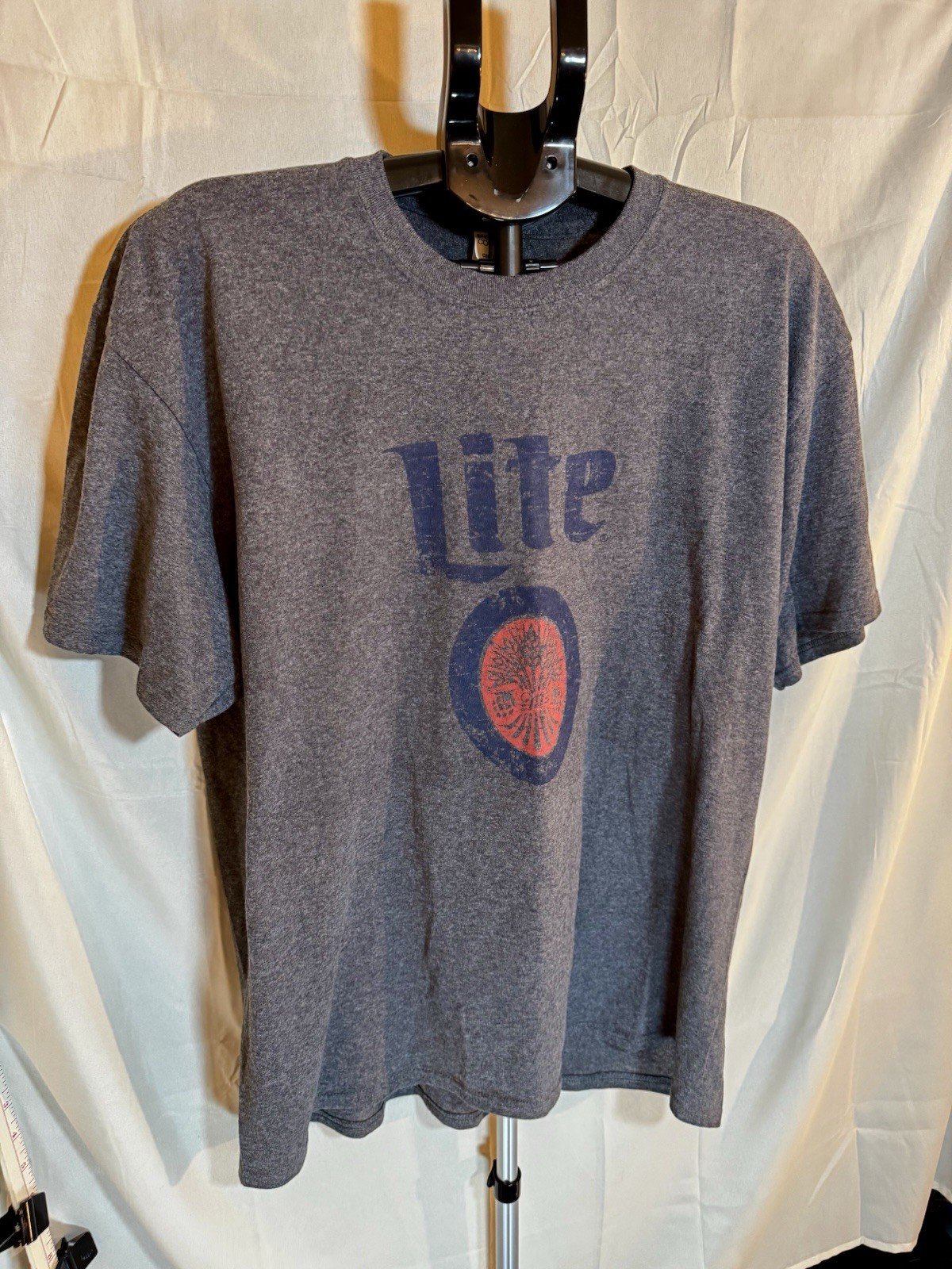 Lite A Fine Pilsner Beer T-Shirt Size XL Classic Logo Miller Port & Company