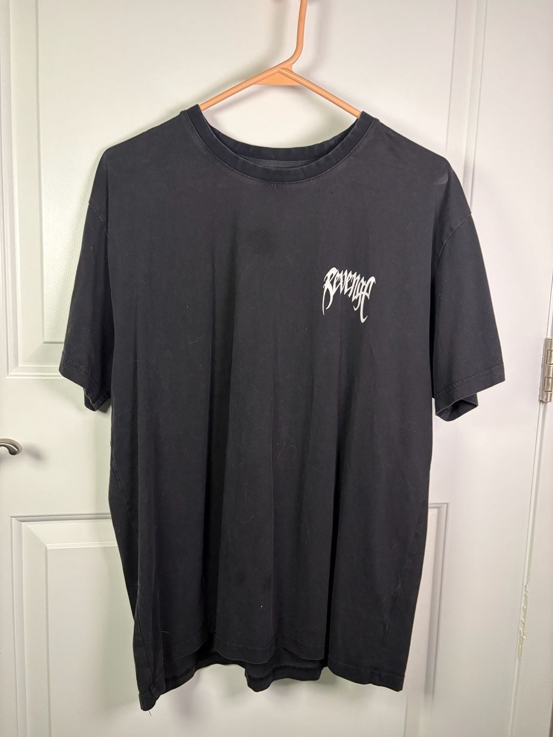Revenge Basic Logo Graphic Short Sleeve T-Shirt