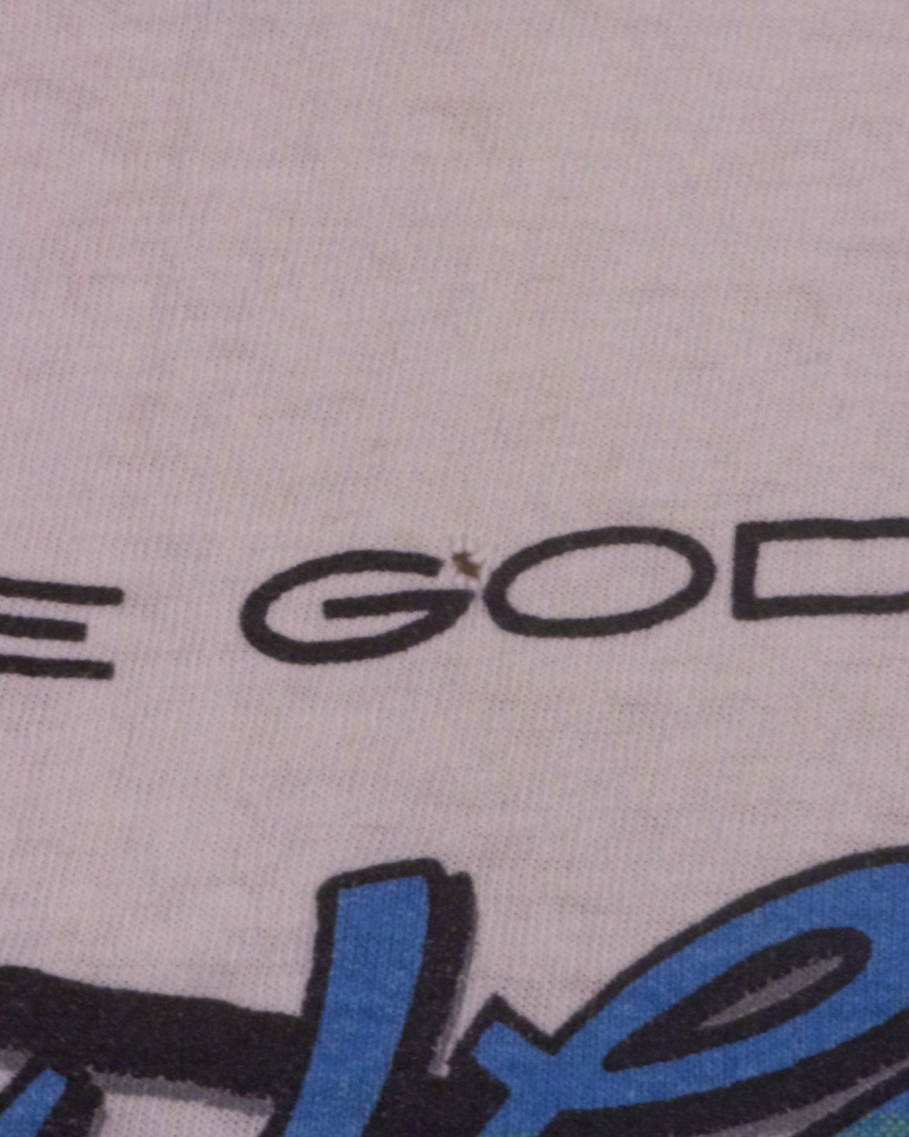 vintage 80s God’s Power N Glory T-Shirt Single Stitch Jesus Religious Xian SZ XL
