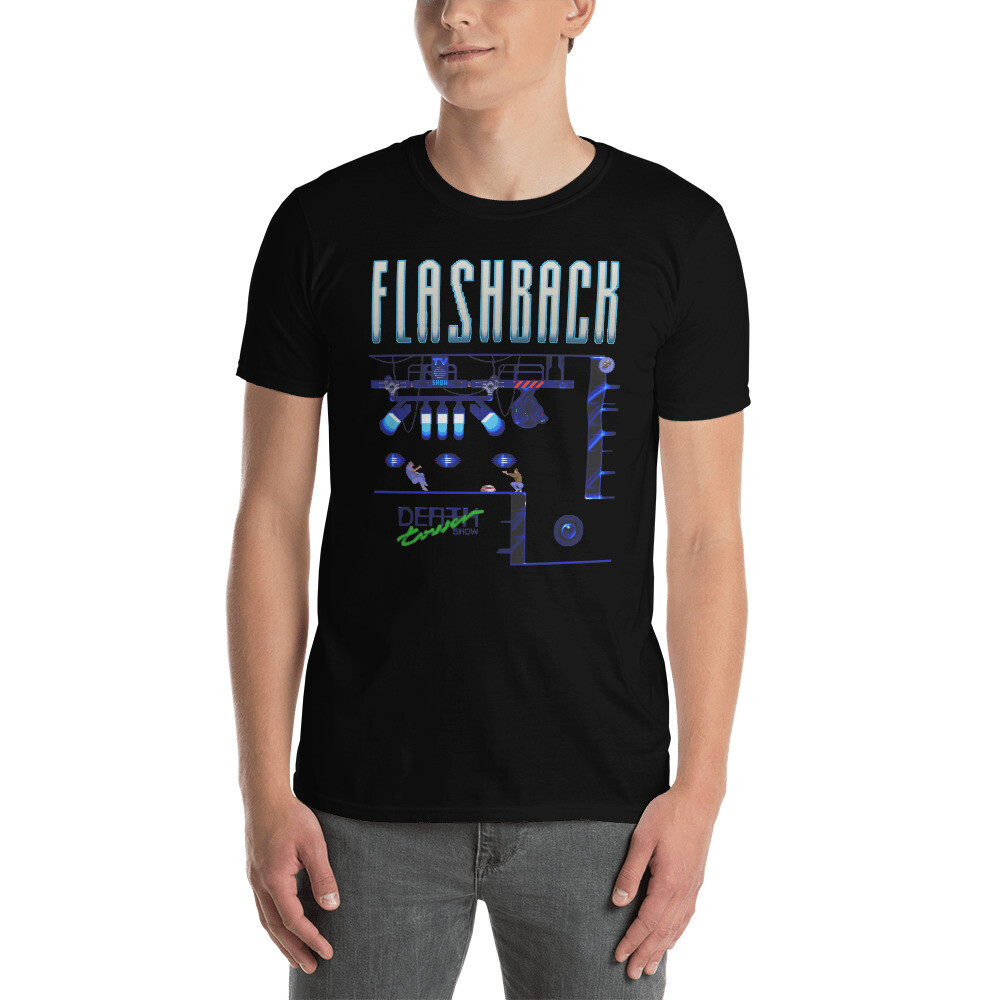 Flashback retro computer video game Amiga C64 Short-Sleeve Unisex T-Shirt