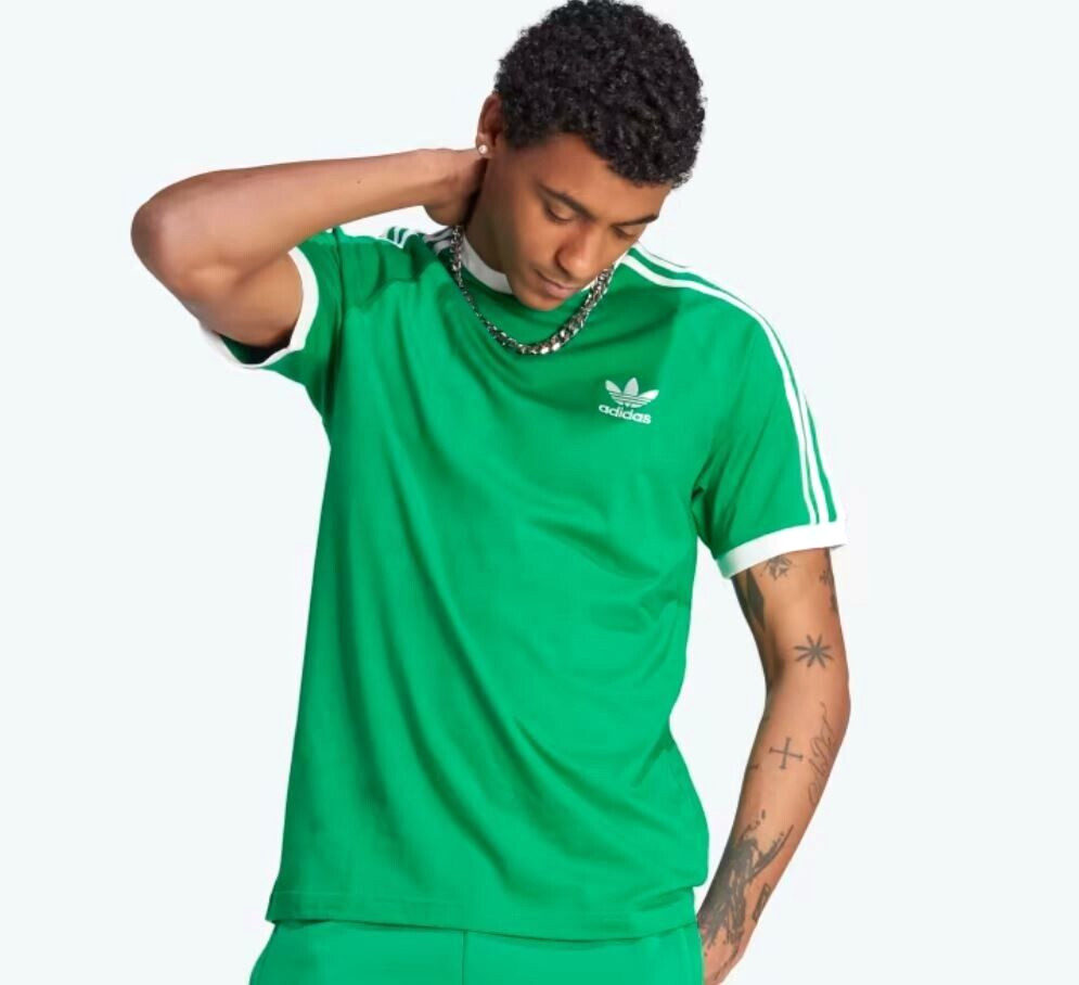 NEW MENS ADIDAS ORIGINALS CALIFORNIA TREFOIL TEE SHIRT ~SIZE 2XL #IM0410 SALE!