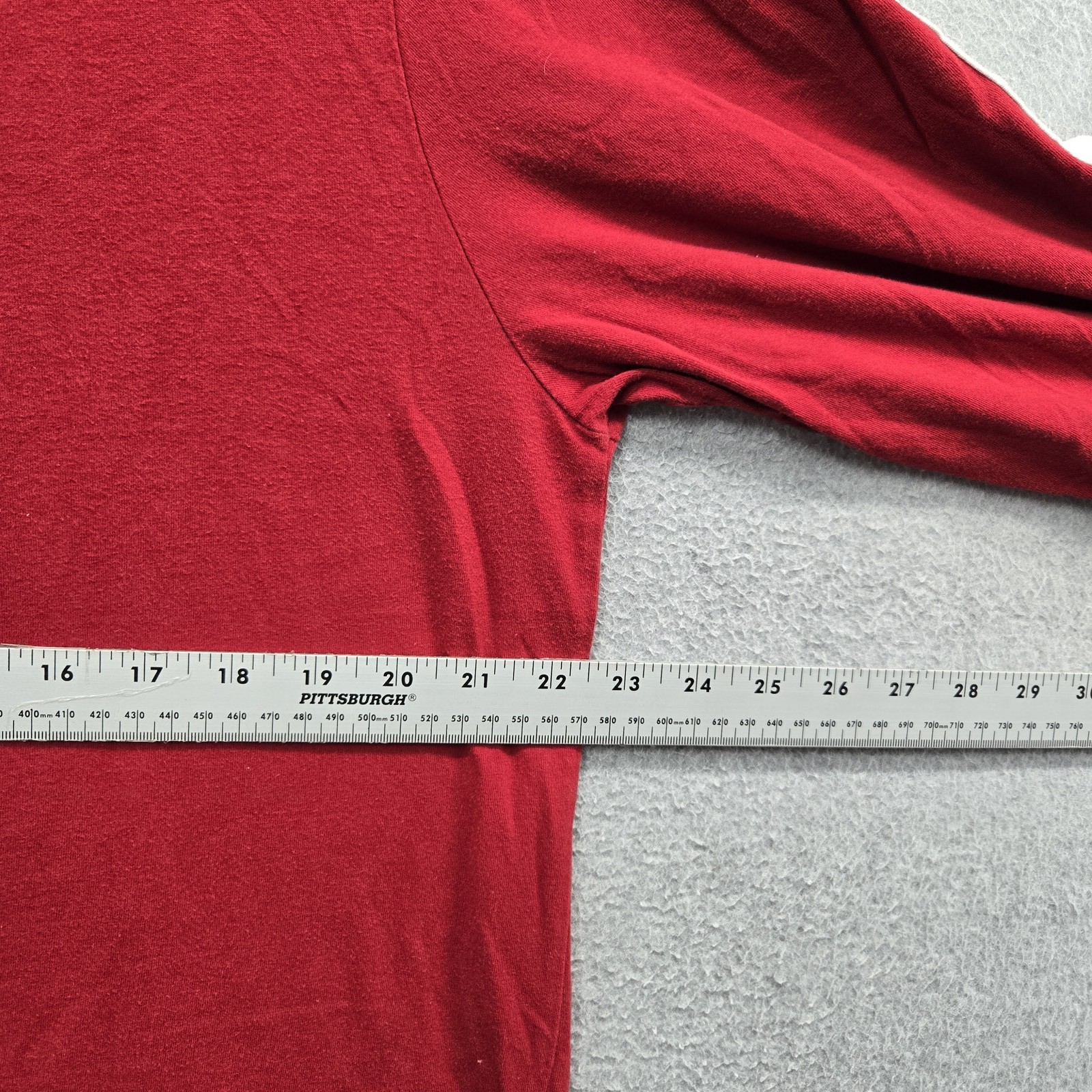 Olympics Men Shirt L/G Red Team Canada Maple Leaf Tee Logo Pullover
