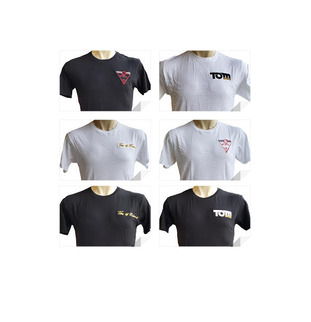 Tom of Finland T-shirts Embroidered Tee Tom’s Men Logo Signature Muscle Academy