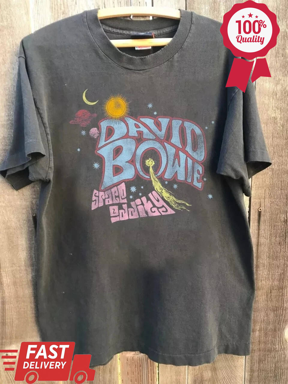 David Bowie Charcoal T shirt Graphic Tee Men Women Unisex S-5XL TH1037