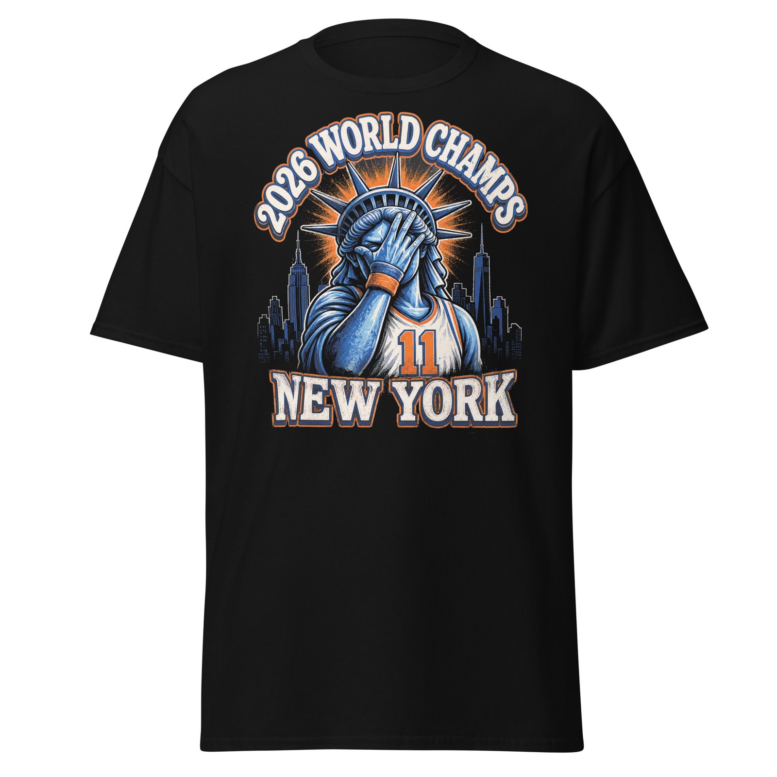 New York World Champs Shirt 2026 NY Basketball Brunson Tee