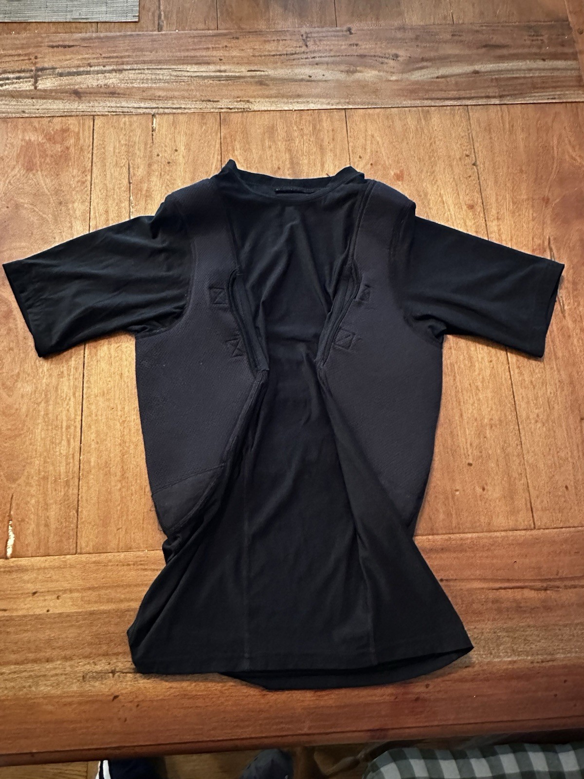 5.11 Tactical Shirt Men’s LG Black Conceal Carry Holster Under Gear Padded Tee