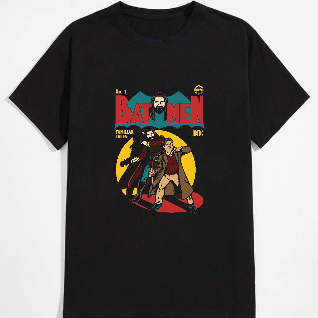 Comic Bat & Laszlo T-Shirt – WWDITS Vampire Design, Unisex Clothing