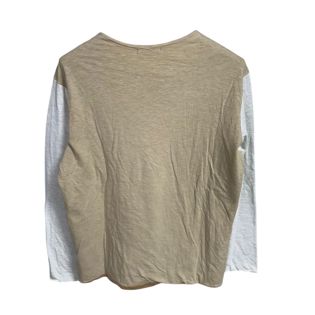 ISSEY MIYAKE Long Sleeve T-Shirt Size 4 Made In Japan