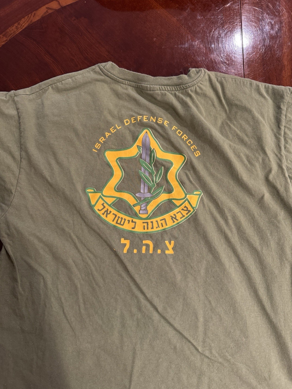 LOT OF 3 – ISRAEL T-SHIRT IDF ISRAELI AIR FORCE ISRAEL POLICE – NO SIZE