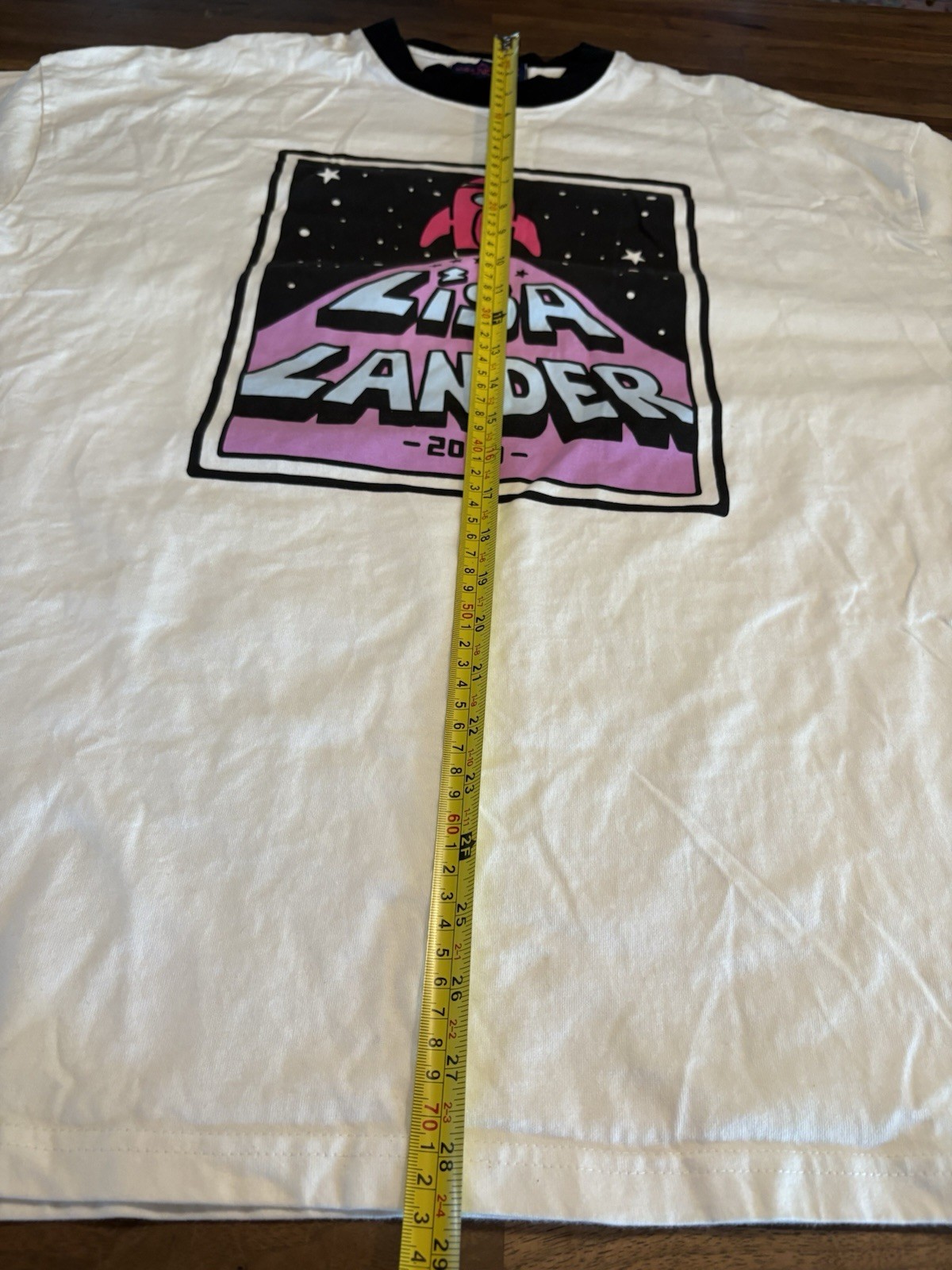 Lisa Lander 2023 Live Is Smiles Always T-Shirt Size Large