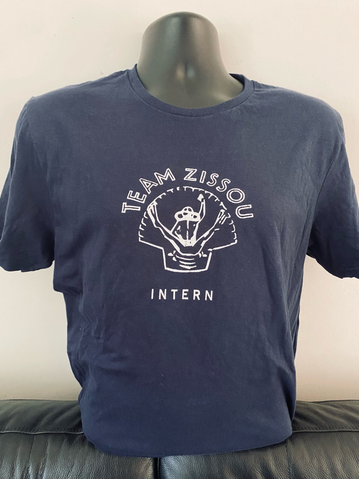 LIFE AQUATIC – TEAM ZISSOU – INTERN T SHIRT – wes anderson ORIGINAL SCREEN PRINT