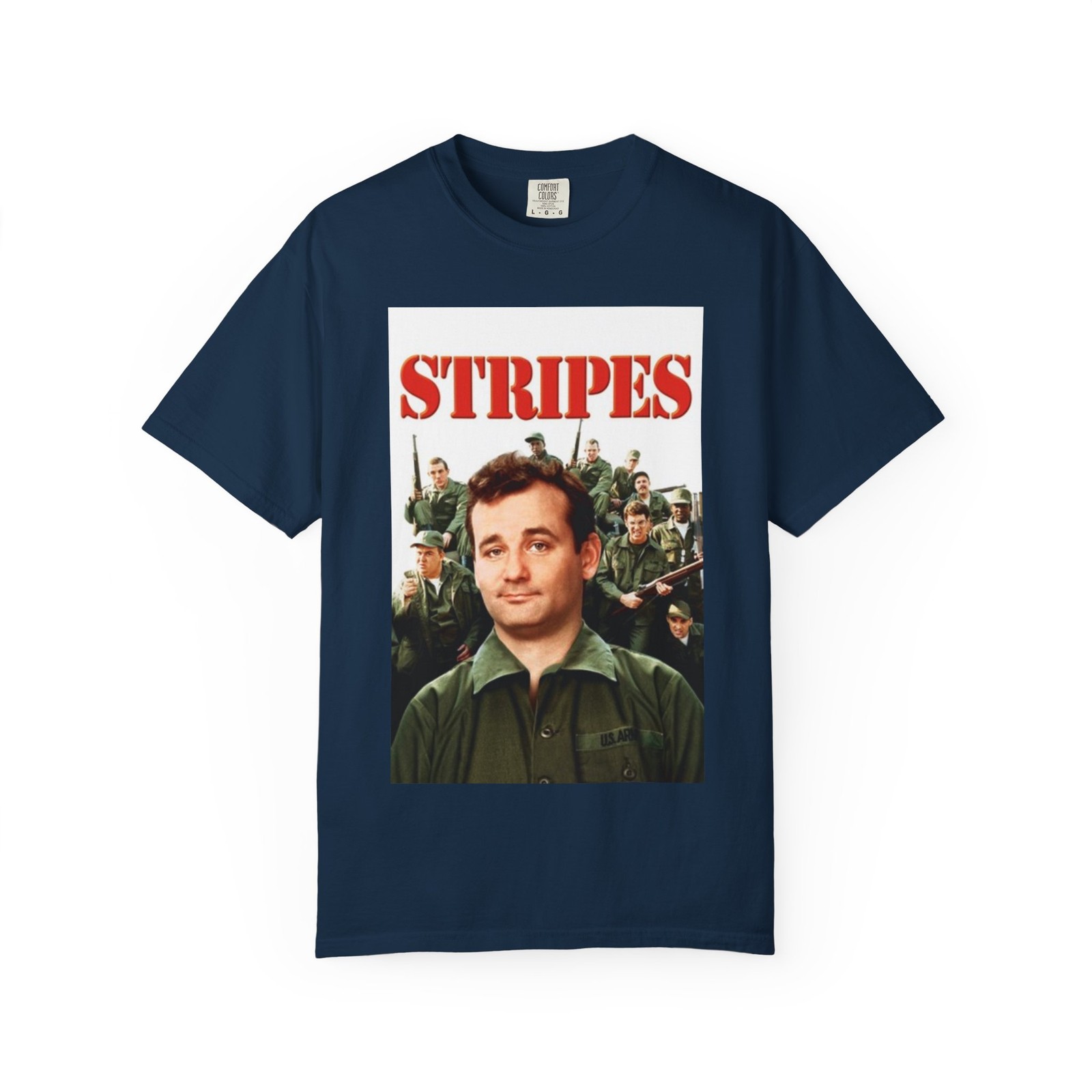 Bill Murray Stripes Funny War Movie T-Shirt | Army Navy