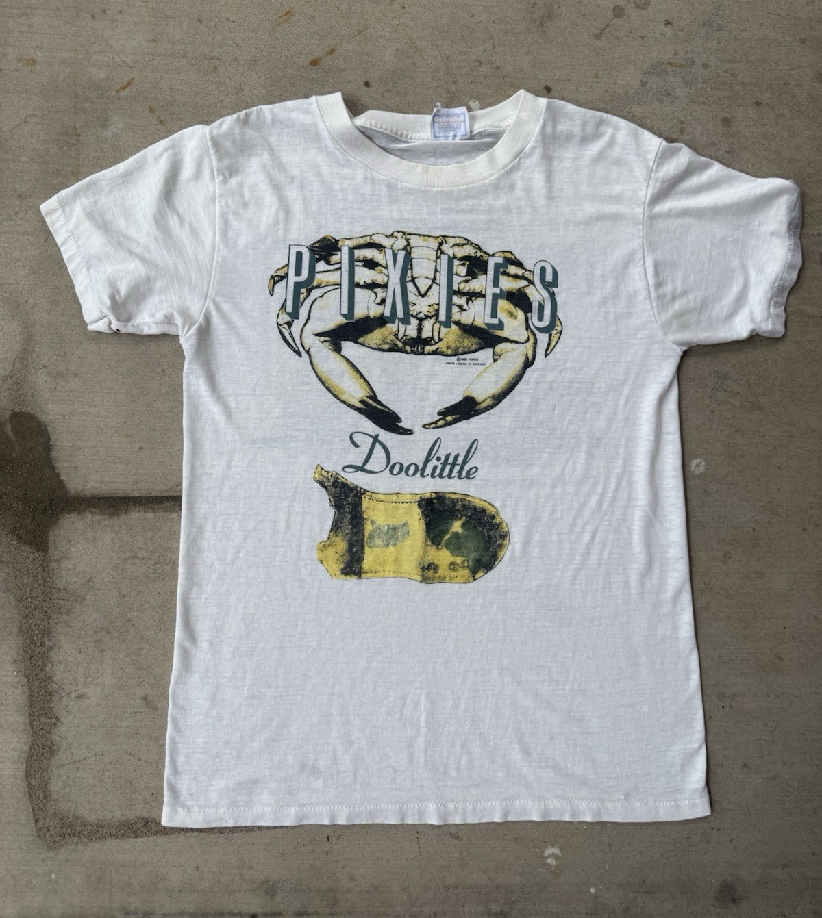 Pixies Doolittle vintage Made in the U.S.A. White Double-Sided Graphic Tee M