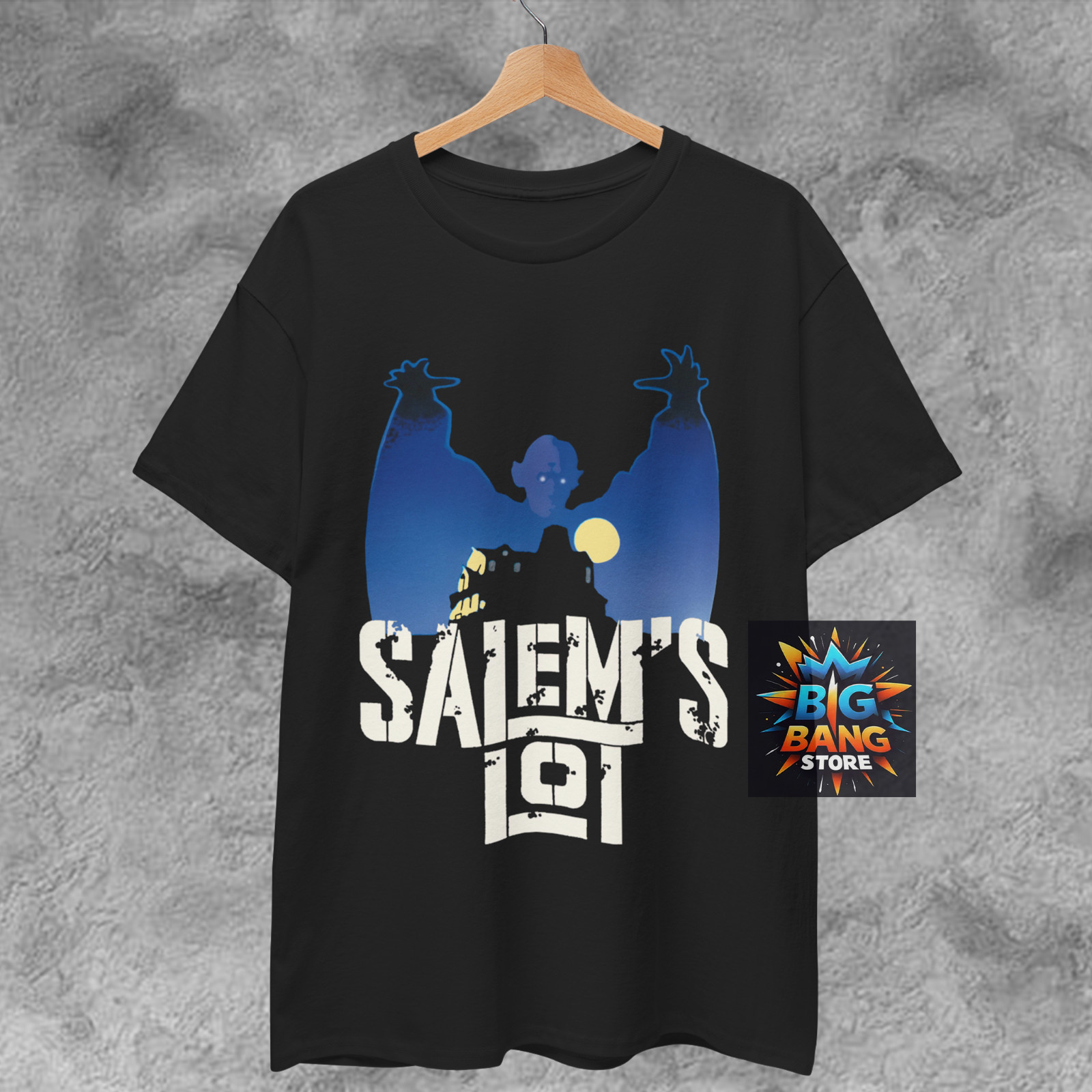Salems Lot Classic Horror Movie Salems Lot Vampire T-Shirt, Unisex Shirt