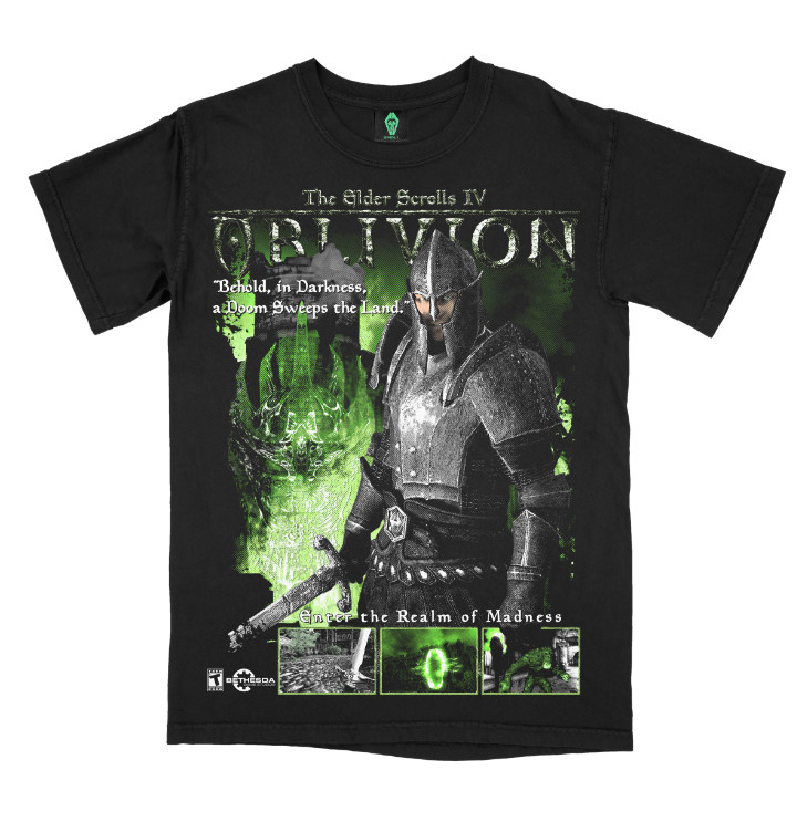 Graveyard Goods Large Tee Oblivion Alt Green Glow Variant LE 100 Never Worn New