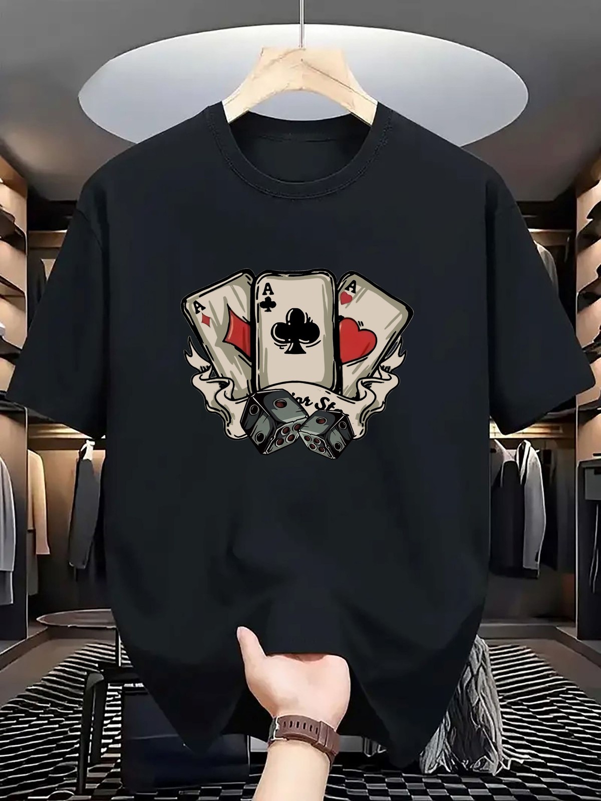 Men’S Stylish Print T-Shirt