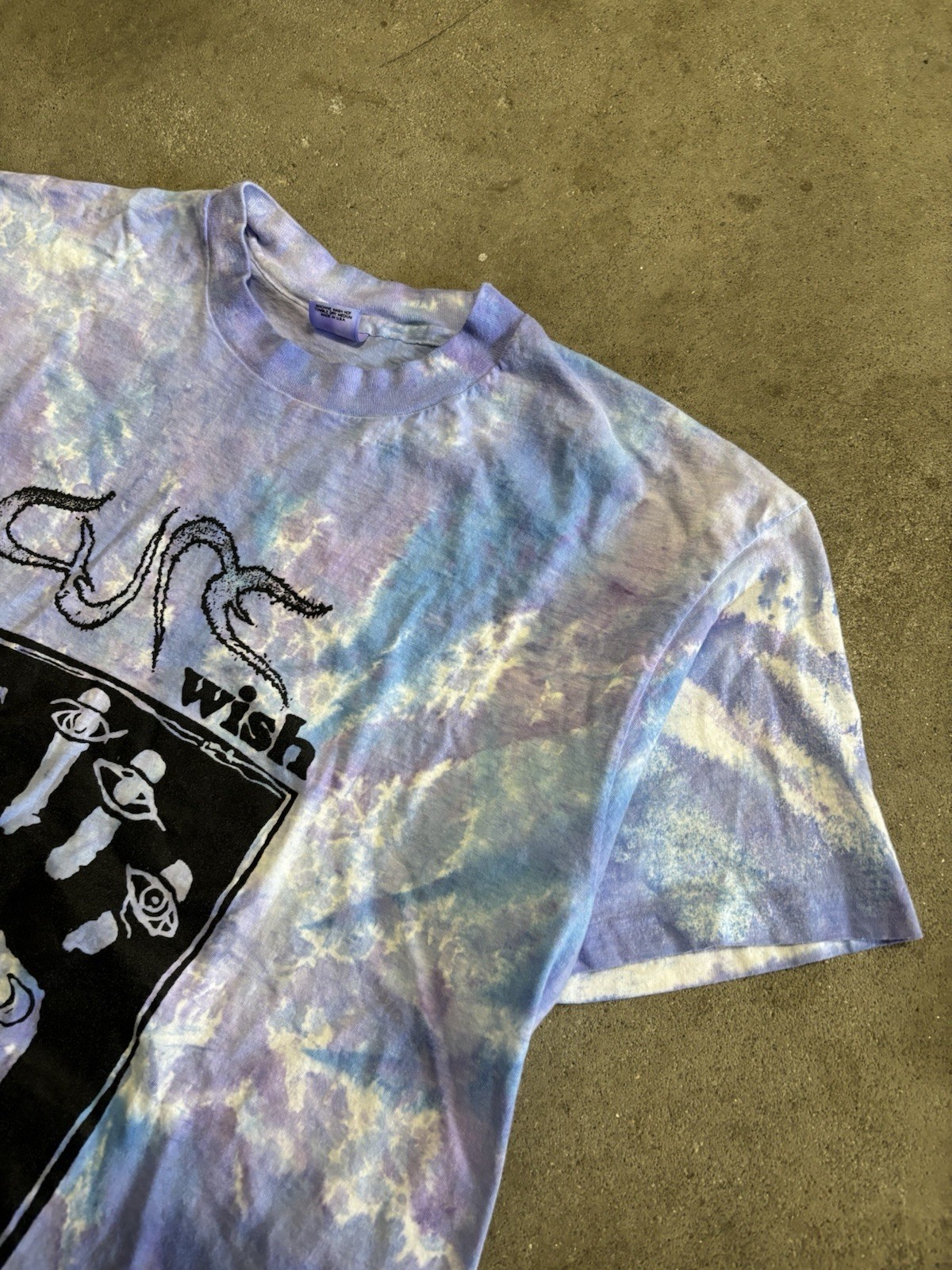 Vintage 1992 The Cure Wish Tour Band Tee Size XL Great Condition