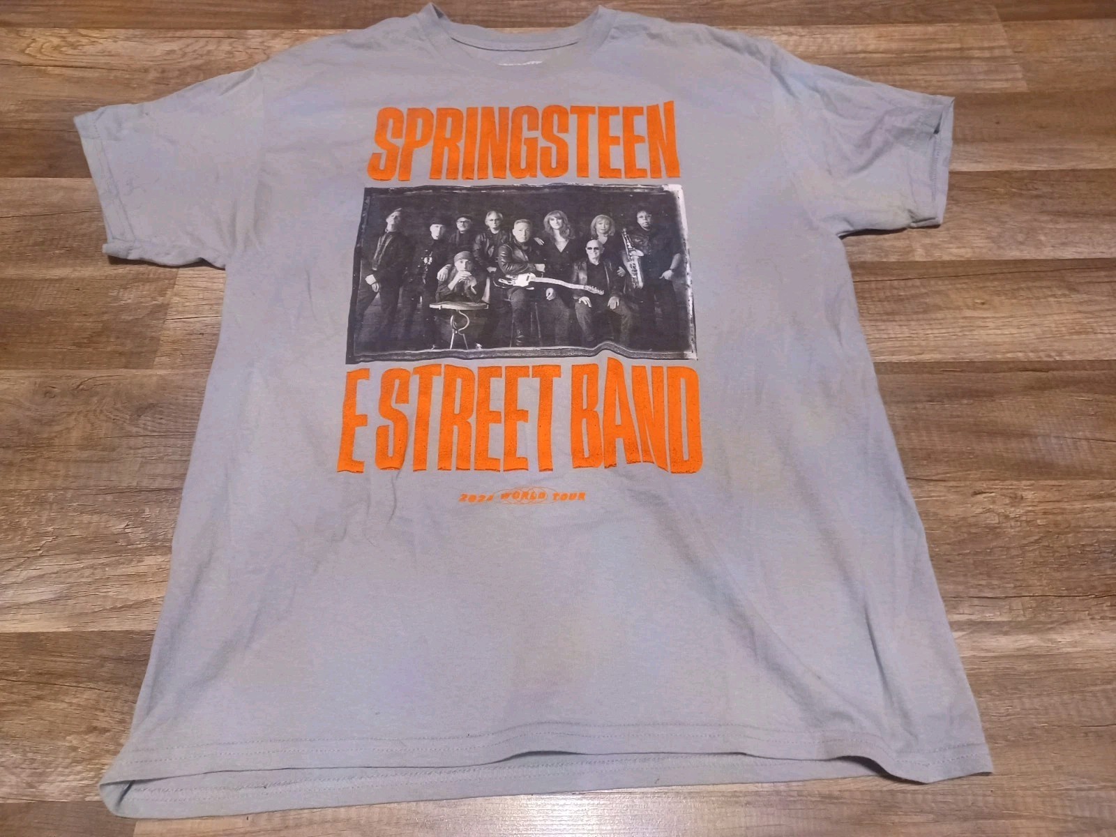 Bruce Springsteen The E Street Band 2024 World Tour Double-Sided T-Shirt Large