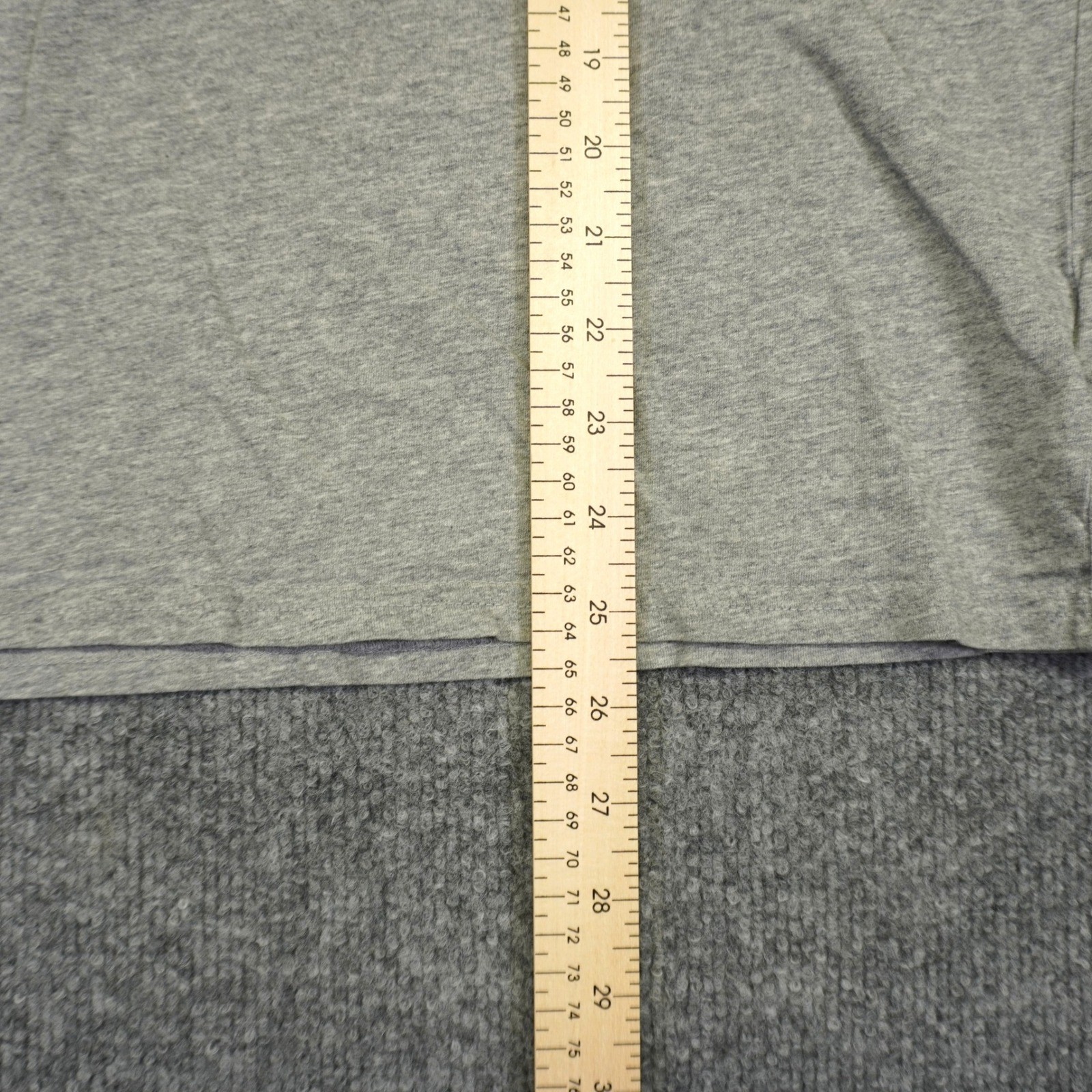 Polo Ralph Lauren Hoodie Mens Large Gray Lightweight T-Shirt Pony Preppy Shirt