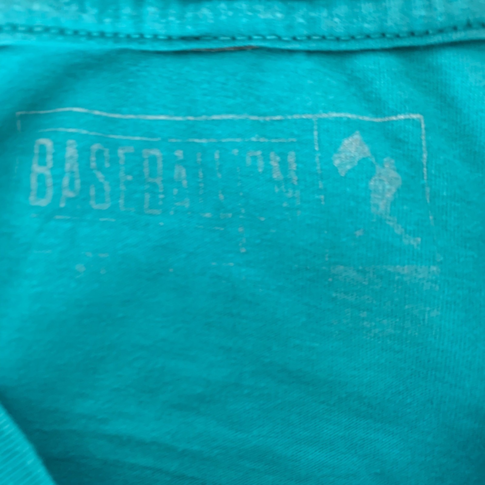 Baseballism Maui Turquoise Short Sleeve Crewneck Shirt Mens Large READ