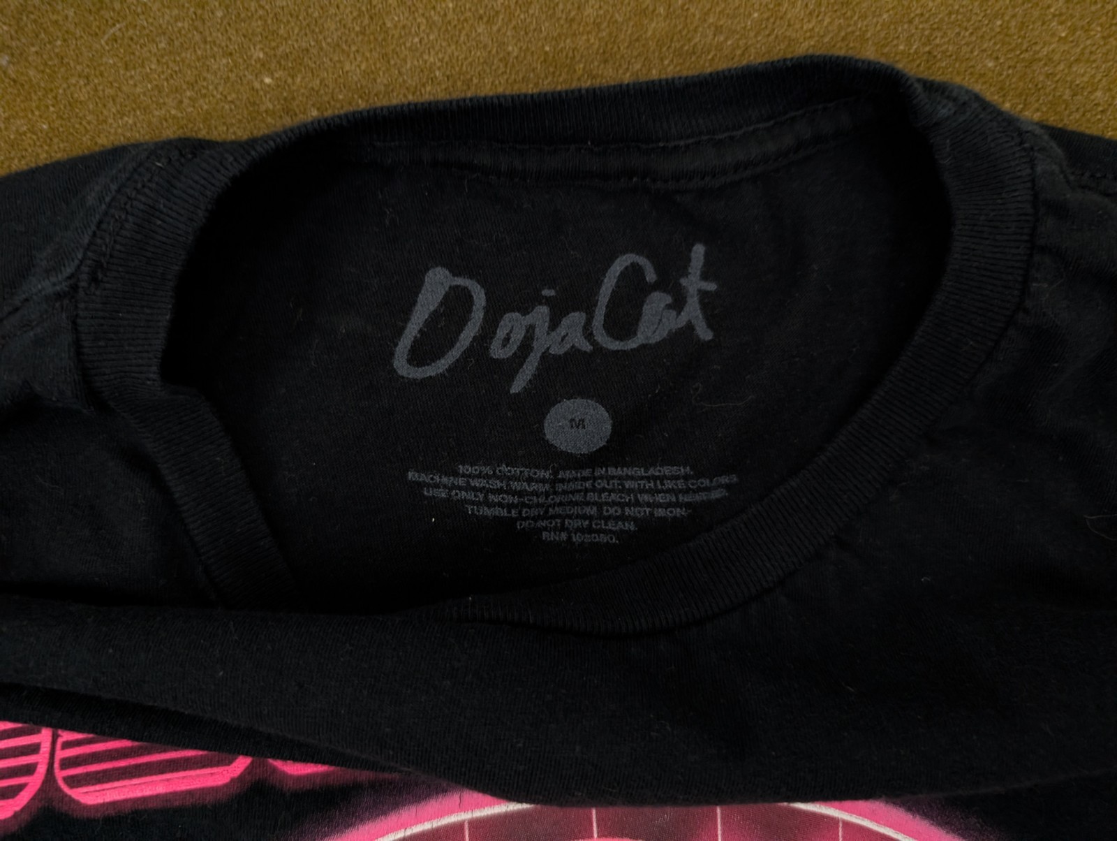 Doja Cat Graphic T Shirt Men’s Medium M Official Merch
