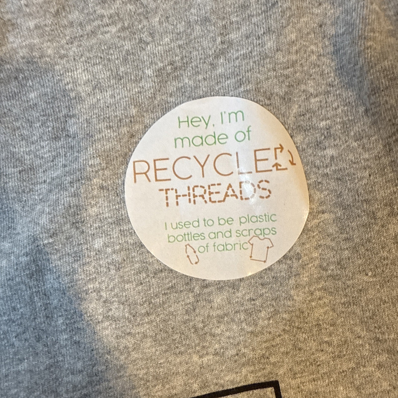 Recycled Threads Men’s Medium Graphic Multicolored T-Shirt